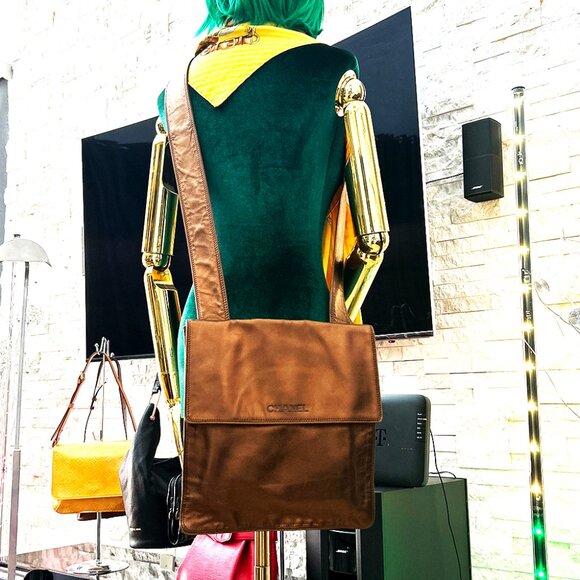 Chanel Logo Flap Messenger Bag - Picture 14 of 14